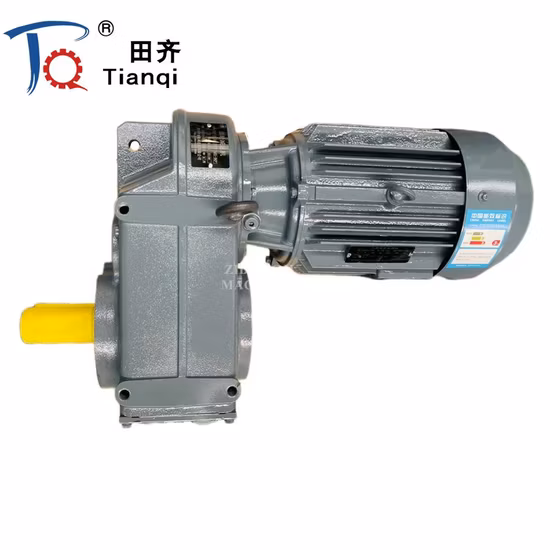 F Fa Faf Series Parallel Shaft Helical Gearbox for Plate Bending Machines