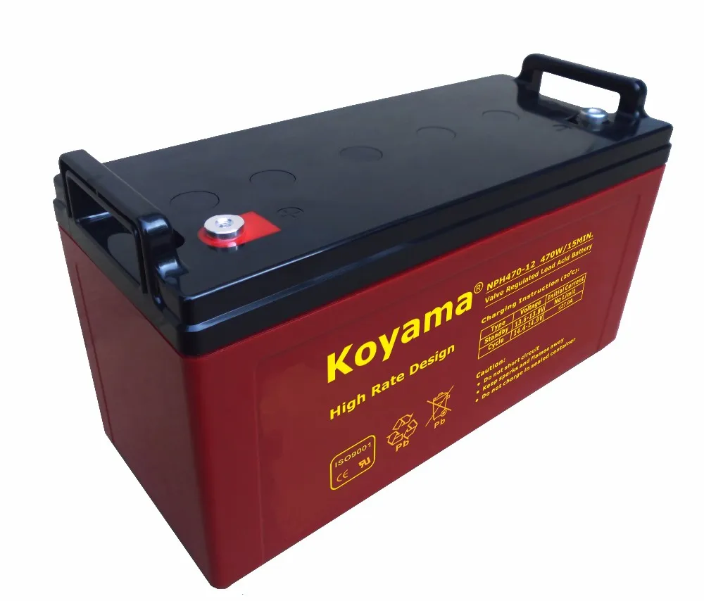 2021 High Rate Series 12V Solar Storage Battery Prices Nph470-12