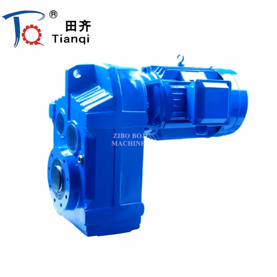 F Fa Faf Series Parallel Shaft Helical Gearbox for Plate Bending Machines