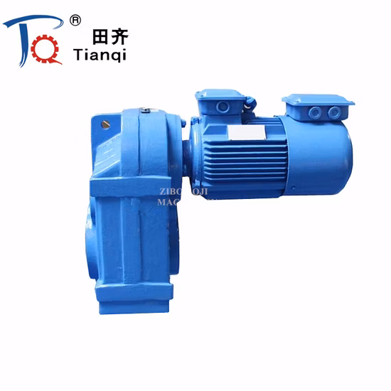 F Fa Faf Series Parallel Shaft Helical Gearbox for Plate Bending Machines