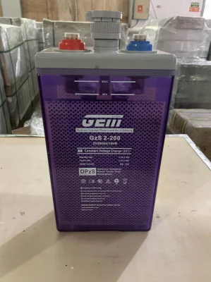 Аккумулятор GEM I серии GzS Высококачественные аккумуляторы затопленного, вентилируемого и мокрого типа OPzS 2В 1000Ач